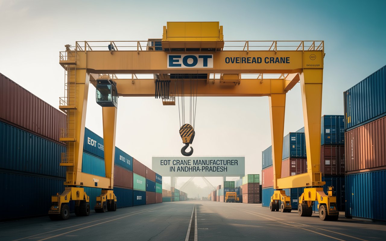 EOT Crane with wheels in shipyards in Andhra-Pradesh
 - Eotcranesinindia