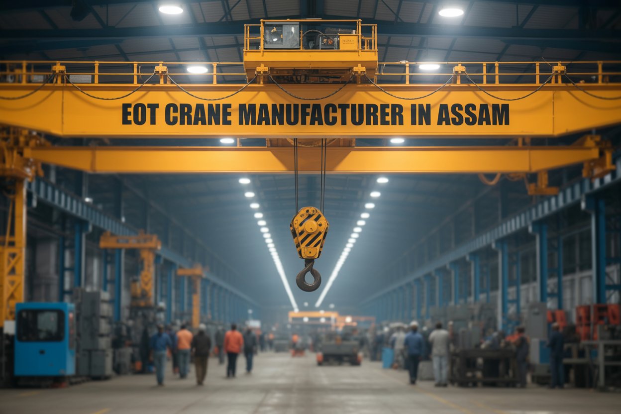 EOT Crane in manufacturing plant Assam
 - Eotcranesinindia